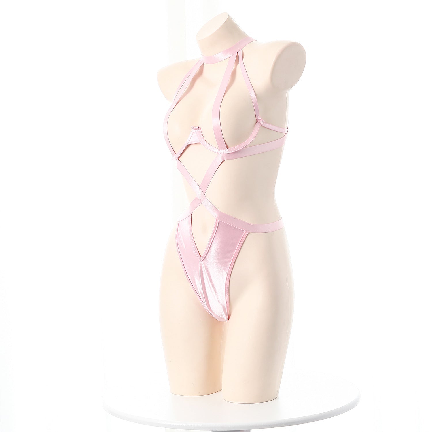 Image of European and American foreign trade strap-on bras, sexual interest, underwear, strap-ons, body wires, straps, cross-border sources